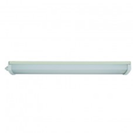 Durite 0-413-00 Low Profile Fluorescent Lamp in White Stove Enamelled Steel - 12V 13W PN: 0-413-00